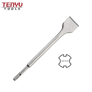 混凝土砖瓦拆除用硬质合金石材SDS加平凿制造价格 - Product Image 1