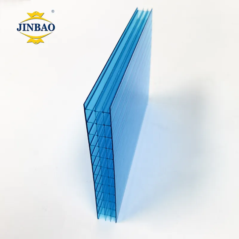 JINBAO 4mm 6mm 8mm 10mm Celular Proteção UV Honeycomb Policarbonato Folha Oca