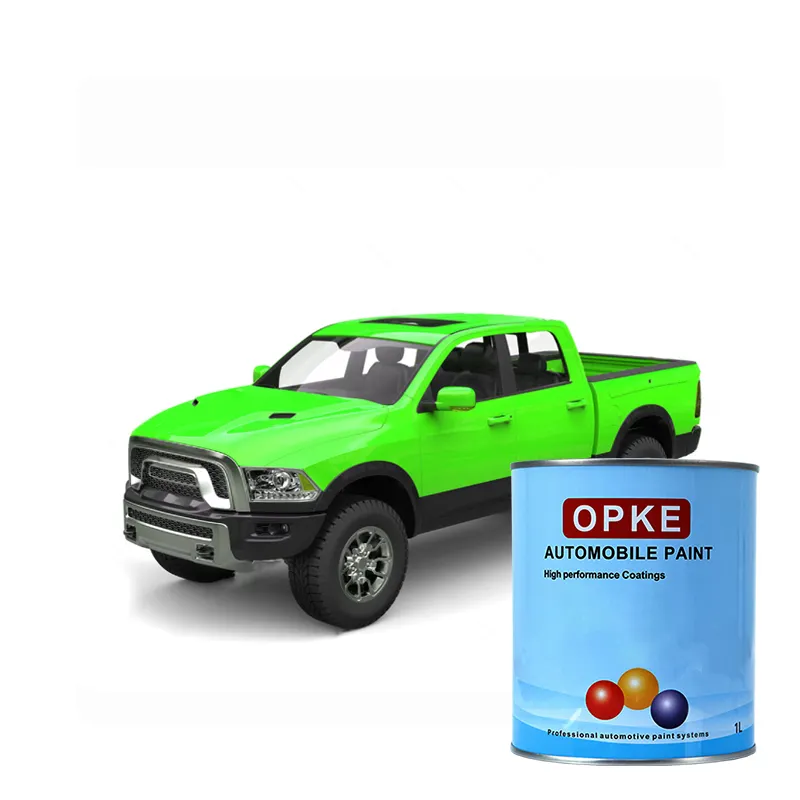 אופקי מותג מותאם אישית מחדש אוטומטי pu polyurethane מכונית ריסוס צבע עבור טיפול מכונית תיקון מוצר ברור צבע אקריליק