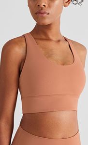 Sutyen dolgu özel düz spor Stringer yelek inşa ile yüksek mukavemetli bayanlar egzersiz Yoga Tank Top - Product Image 4