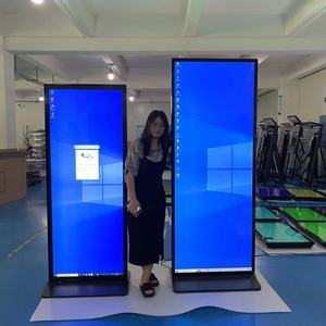 Indoor-LCD-Panel 75-Zoll-LCD-Bildschirm 100-Zoll-Touchscreen HD-Display Android Totem Werbung Digital Signage Kiosk - Product Image 1