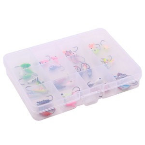 Bán Buôn 48 cái/hộp Spinner Kim Loại <span class=keywords><strong>Jig</strong></span> Câu Cá Dòng Móc Chì Đầu Câu Cá Jigging Móc Kích Thước Khác Nhau Hình Dạng Câu Cá Mồi - Product Image 6