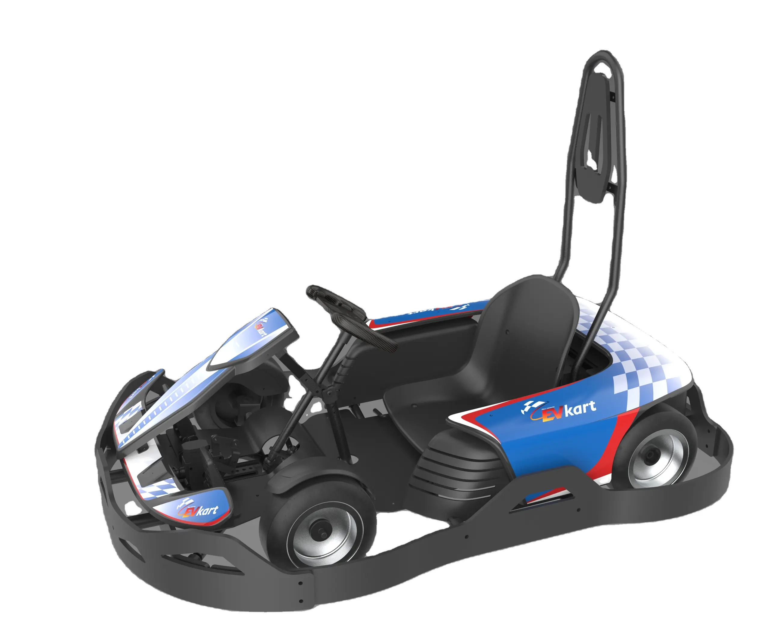 Interior o al aire libre Adulto Deporte Eléctrico Go Karts Motor HDPE Race Karting