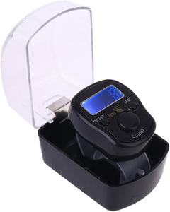Contador de conteo digital ajustable, contador de dedos de mano, un botón, contador digital LED - Product Image 2