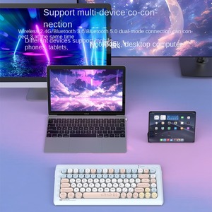 Spot Wholesale Fude K8880T Wireless the Third Mock Examination <strong>Keyboard</strong> Mini Portable Power-saving Tablet Phone Computer <strong>Keypad</strong> - Product Image 5