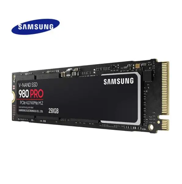 SAMSUNG SSD 500GB M.2 980 Pro ภายในโซลิดสเตตรีคาร์ด 2 ครั้ง 1 ครั้งฮาร์ดไดรฟ์ M2 2280 PCIe Gen 4.0 x 4, NVMe 1.3c สําหรับแล็ปท็อปพีซี