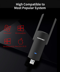 <span class=keywords><strong>Comfast</strong></span> CF-926AC V2 1300MbpsワイヤレスWifiアダプターUSB3.0レシーバーMT7612U2.4G/5.8GHzドングルネットワークカードLinuxWinsコンピューター - Product Image 6