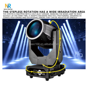 295w Beam Light With Aperture DMX 14r Moving Head Light With Multiple Patterns Is Used for Stage Concerts and Bars - Product Image 4