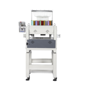 High-Speed 12/15 Needles One-Head Cap T Shirt Embroidery <strong>Machine</strong> Computerized Operation Factory Price Core Incl. Motor Pump - Product Image 6