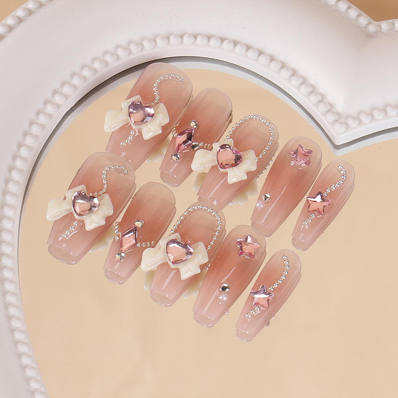 1317 Handmade Nails M Size 10 Pieces Box