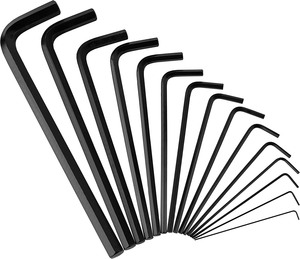 YUHANG Allen <strong>Key</strong> Set, <strong>Hex</strong> <strong>Key</strong> Wrench Set, 30-Pieces (0.028-3/8 Inch,0.<strong>7</strong>-10mm) - Product Image 3