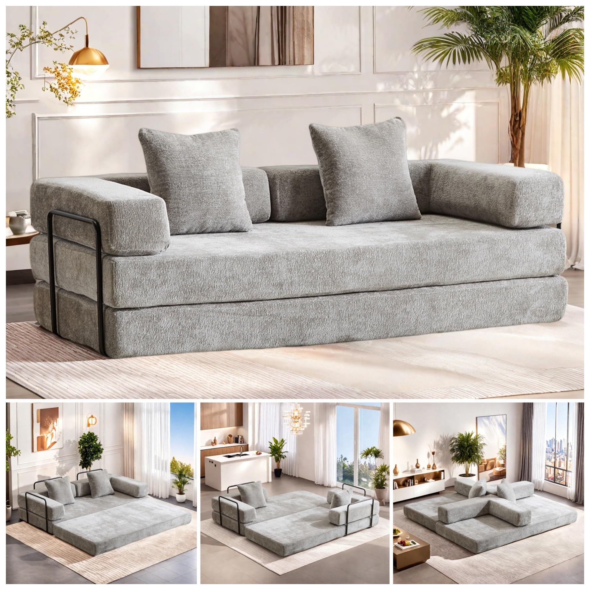Chenille Gris Claro