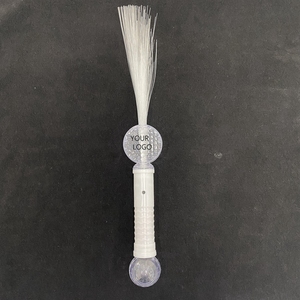 Promocionais Glow Stick Piscando círculo lua sta <span class=keywords><strong>Led</strong></span> Fibra Óptica Wand - Product Image 6