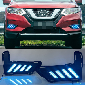ไฟตัดหมอกสำหรับ Nissan Rogue X-Trail X Trail 2017 - 2022 LED ไฟตัดหมอกใช้ตอนกลางวันพร้อมสัญญาณเลี้ยว12V - Product Image 5