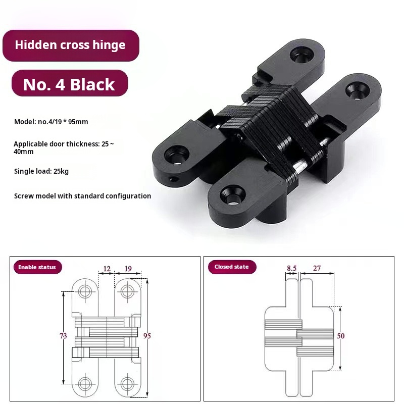No.4 19X95mm/Black