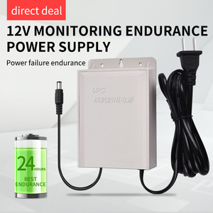 Directo de fábrica 12V 2A Mini UPS 1.5A AC DC Power LED Strip Light Adapter para CCTV Router Salida de entrada monofásica 3600Mah - Product Image 5