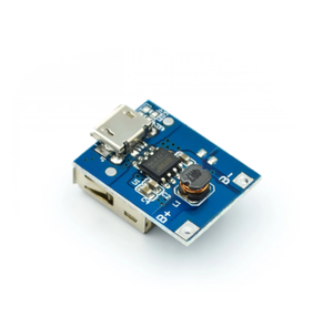 5V Boost Step Up Power Module Lithium LiPo Battery Charging Protection Board Display a LED USB per caricabatterie fai da te programma 134 n3p - Product Image 3