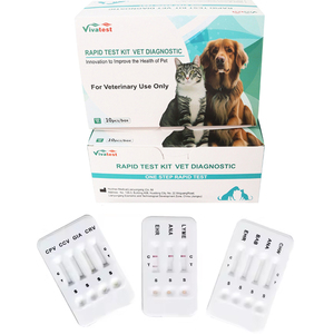 CE işareti köpek ve kedi hamilelik veteriner hızlı Test kiti köpek gebelik testi kart hayvan için - Product Image 3