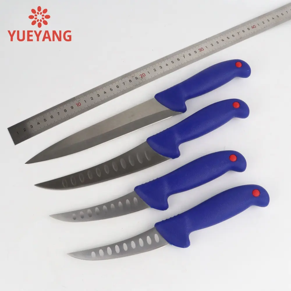 YUEYANG, профессиональный нож для очистки говядины, 7 дюймов, нож для мясника из нержавеющей стали, ручка из полипропилена