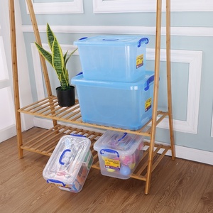 Various <strong>Designs</strong> PP Plastic Storage Box Transparent Multifunction Sundries Storage Box Clear Storage Boxes <strong>Bins</strong> - Product Image 4