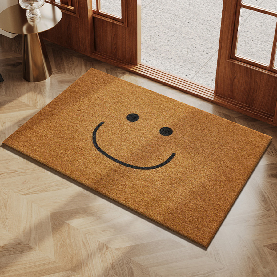 Fibre de coco imitation - visage souriant