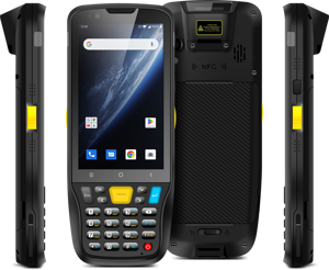 Chainway MC62 Terminal de mano Android de 4 pulgadas Teléfono inteligente resistente PDA 2D Teclado NFC Escáner de código de barras Lector RFID - Product Image 3