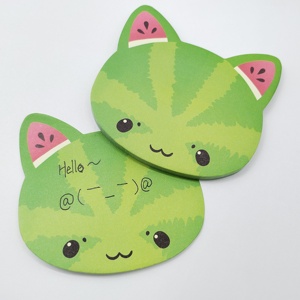 50 trang tái sử dụng chết cắt hình dạng tự dính Memo Pads cho trường học hoặc văn phòng sử dụng Quà Tặng có tính năng Logo notepads - Product Image 3