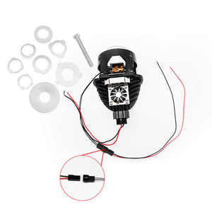 48w 2.5 inç fabrika özel Bi Led farlar projektör kiti H4 H7 9005 9006 9007 projektör far - Product Image 4
