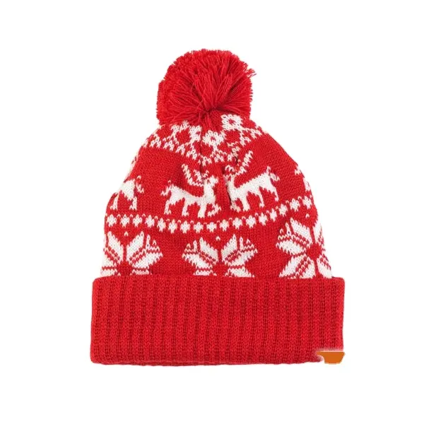 Cappello da bambino caldo di natale lavorato a maglia di capodanno berretti invernali da bambino cappello invernale da ragazzo berretti lavorati a maglia berretto natalizio