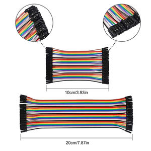 Dupont-Leitung 120 Stück 30CM Stecker zu Stecker Stecker zu Buchse und Buchse zu Buchse Überbrückung kabel Dupont-Kabel für Arduino - Product Image 1