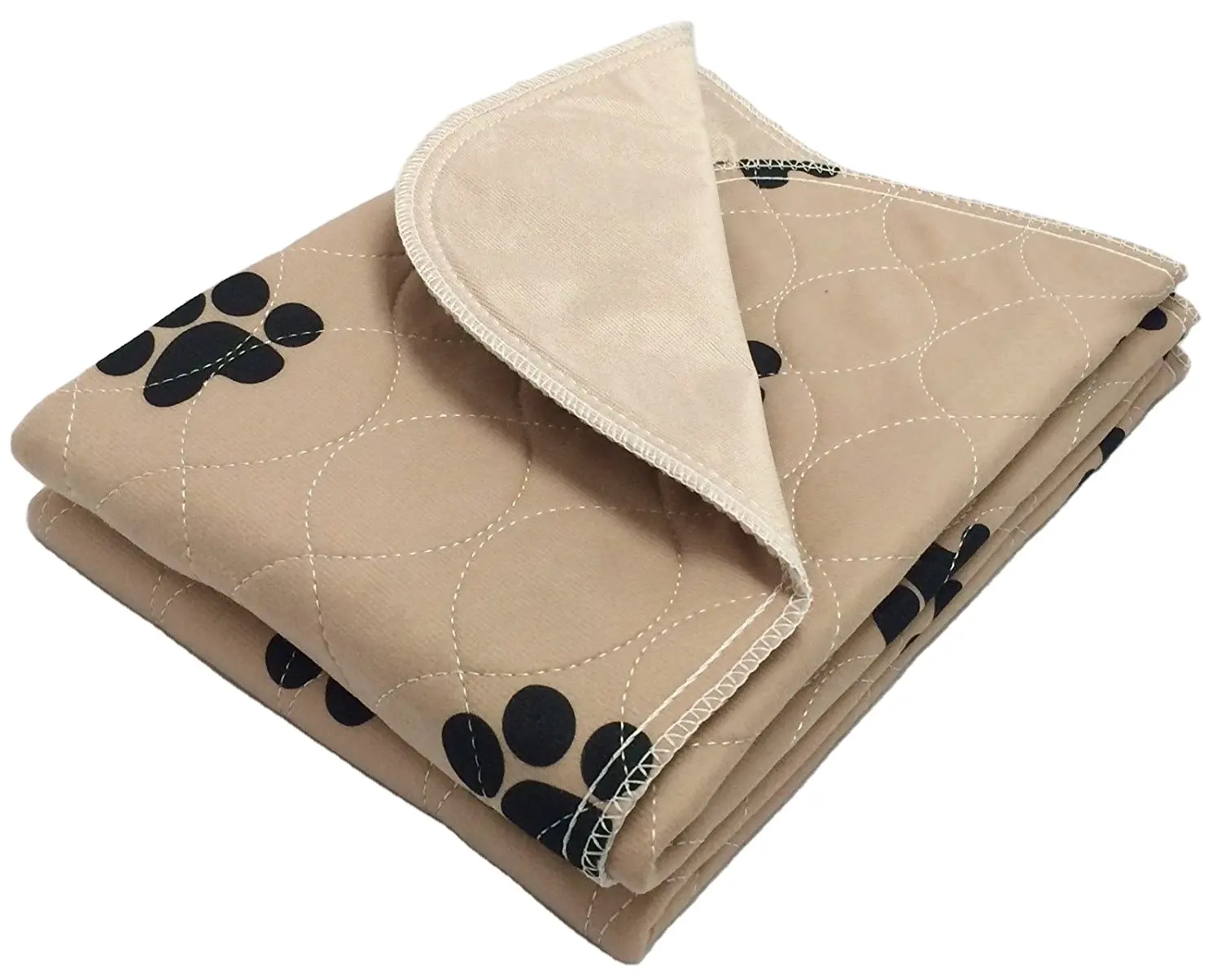 Kotak matras kandang anak anjing, alas kencing hewan peliharaan dapat dicuci untuk pena bermain anjing