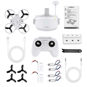 โดรนแข่งขันไมโคร FPV ขนาดเล็ก2.4G ขนาดเล็กสำหรับผู้เริ่มต้นใช้รักษาระดับความสูงโดรนขนาดเล็ก - Product Image 1