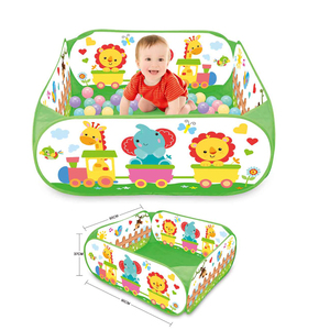 Bán buôn Kid của trong nhà ngoài trời thể thao Đồ chơi nhựa phim hoạt hình lều bóng hồ bơi với 30 quả bóng Đại Dương - Product Image 4