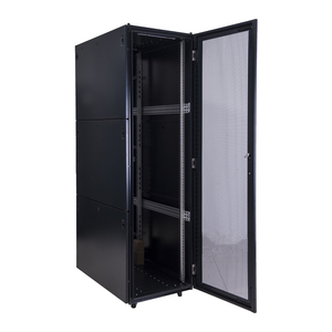 19 inch Trắng Mạng Rack Tủ máy chủ cửa đôi 42U/47u kim loại kéo kính bao vây trong kho - Product Image 1