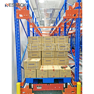 Scaffalature per Pallet in metallo per carichi pesanti scaffali di magazzino con Auto navetta di carico/scarico per rastrelliere navetta rapporto - Product Image 5