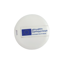 2.0 di memoria flash circolare in plastica ABS 3.0 mini regalo di promozione portatile 2 GB Card USB Flash drive - Product Image 4