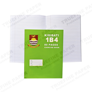 基里巴斯办公文具用品1B5 4C 72页笔记本1B4练习册80页A4练习册新品2025 - Product Image 5