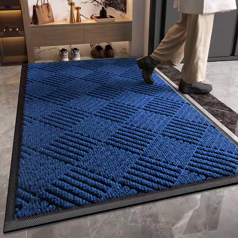 Diamond pattern - blue