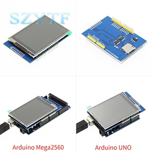 Modulo LCD schermo LCD TFT da 2.8 pollici per scheda Arduino UNO R3 e supporto Mega 2560 con penna Touch Gif