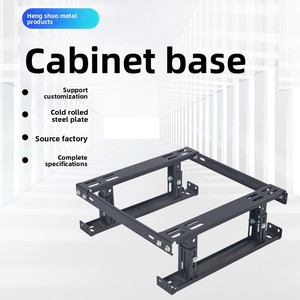 Base del Cabinet per Server in altezza regolabile con supporto pesante per supporto su misura con Base mobile di rete regolabile in profondità in magazzino - Product Image 5