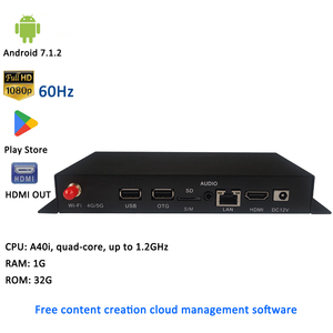MPC1080P-NW Android 7.1.1 1080P uscita HD-MI auto loop play pubblicità digitale Display Box lettore multimediale - Product Image 2