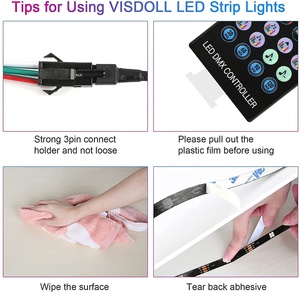 Video Sync APP Control Traum farbe 5M Kit DRL LED Tagfahrlicht leiste Flexible Smart RGBIC Argb LED-Licht leiste