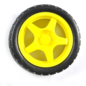 ギアモータータイヤホイール付き2WDトレーシングロボットキットスマートカーシャーシ - Product Image 4