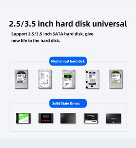 Acasis HDD机箱双托架外置硬盘机箱高清阵列SATA转带RAID功能的USB硬盘阵列