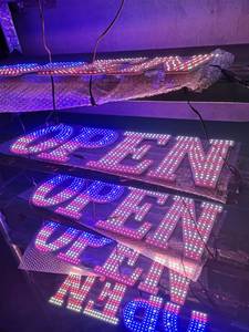 Custom Bond Ultrathin LED Sign for Home Single or Double Side Neon <strong>Light</strong> <strong>Source</strong> for Hookah Shop Store Advertising Decoration - Product Image 4
