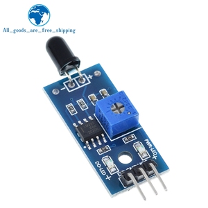 TZT IR Infrarot 3-Leiter-Flammendarkennungs-Sensormodul IR-Flammensensormodul Detektor Smartsense für Arduino - Product Image 5