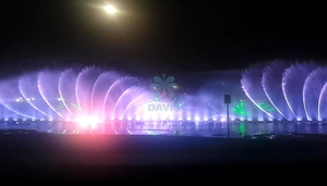 Multimedia DMX512 caratteristiche di acqua controllata grande fontana danzante musicale esterna colorata illuminazione a LED programmata fontana - Product Image 4