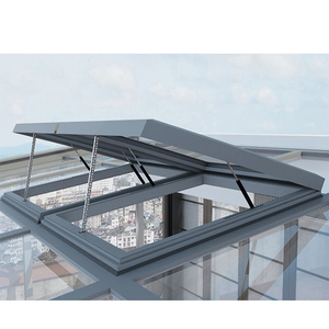 Фиксированное окно с прозрачным стеклянным алюминиевым угловым окном - Product Image 1