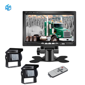 7 &quot;bus Truck Reversing Image Traffic Recorder Anti-collision Monitor Aviation Head Four Core Camera - Product Image 6