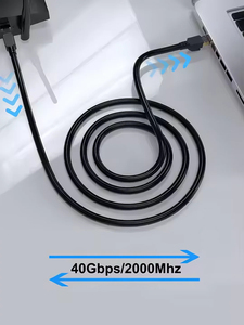 Toptan fiyat yüksek kalite Ethernet kablosu 1m 2m 3m 5m <span class=keywords><strong>10m</strong></span> 15m 20m siyah kedi 8 yama kablosu Cat8 ağ kablosu PVC saf bakır